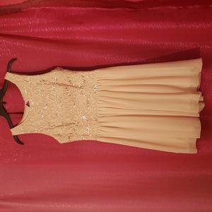 Speechless blush color dress size 13